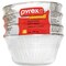 Pyrex Pyrex 4 in. W X 4 in. L Custard Cups Clear 4 pk 6001142 - alternate 2